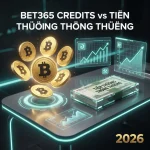 Bet365 Credits và tiền thưởng thông thường: sự khác biệt và cách sử dụng hiệu quả nhất 2026